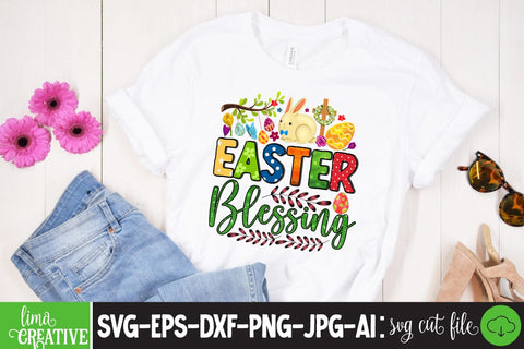 Easter Blessing ,Happy Easter Day Sublimation PNG Sublimation Insomnia Std 