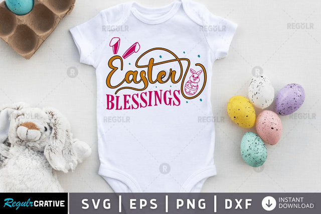 Easter blessings SVG SVG Regulrcrative 