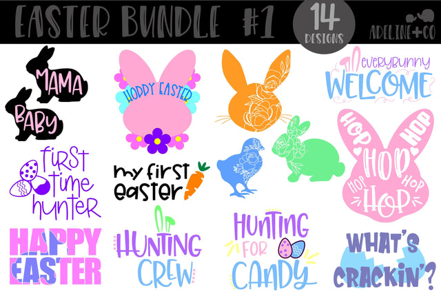 Easter bundle #1 SVG Adeline&co 