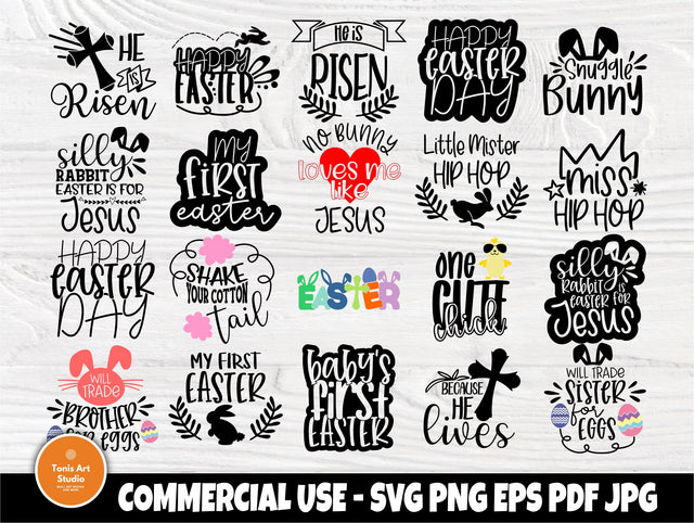 Easter Bundle | Easter SVG | Easter Signs | Easter shirt | Boy Easter | Girl Easter | Cricut Svg Files | Easter Cut Files | Cutting File SVG TonisArtStudio 