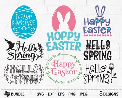 Easter Bundle | Easter SVG SVG Texas Southern Cuts 