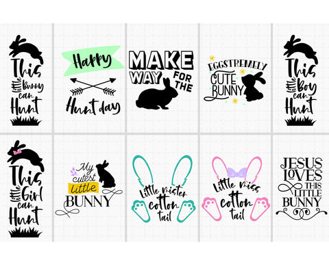 Easter bundle svg,Easter quotes and sublimation svg,Bible easter quotes svg SVG Redearth and gumtrees 
