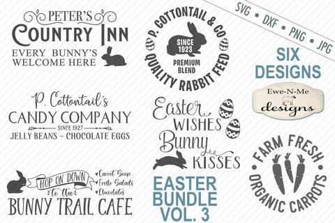 Easter Bundle Volume 3 - Easter SVG SVG Ewe-N-Me Designs 