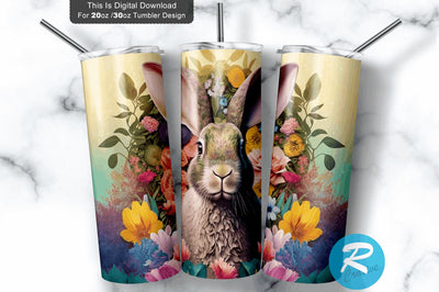 Easter Bunny 20 oz / 30 oz Tumbler PNG Sublimation Regulrcrative 