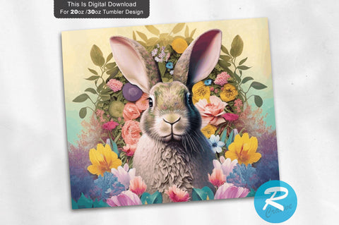 Easter Bunny 20 oz / 30 oz Tumbler PNG Sublimation Regulrcrative 