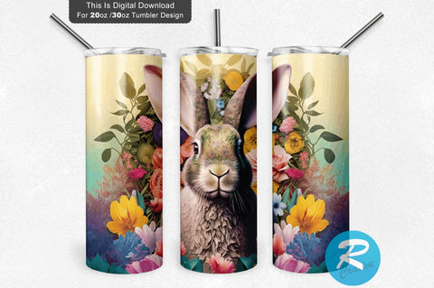 Easter Bunny 20 oz / 30 oz Tumbler PNG Sublimation Regulrcrative 
