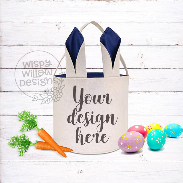 Easter Bunny Bag Mockup Mock Up Photo Wispy Willow Designs 
