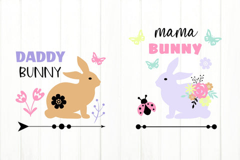 Easter Bunny Bundle. Easter Rabbit SVG. Easter Spring SVG SVG Olga Terlyanskaya 