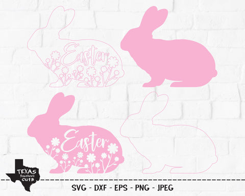 Easter Bunny Bundle | Easter SVG SVG Texas Southern Cuts 