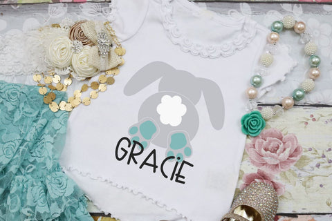 Easter Bunny Butt SVG Morgan Day Designs 