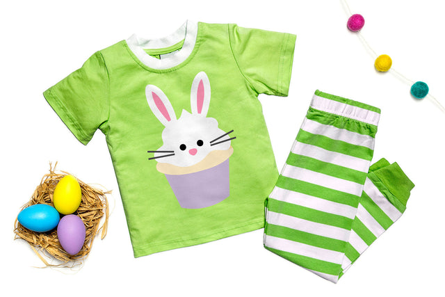 Easter Bunny Cupcake SVG SVG Designed by Geeks 