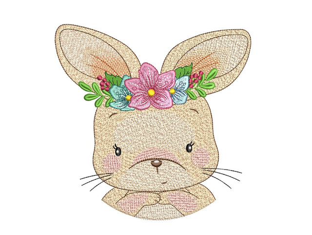 Easter Bunny Embroidery Design, 4 sizes, Instant Download Embroidery/Applique DESIGNS Nino Nadaraia 