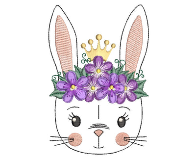 Easter bunny embroidery designs , Happy Easter design, holiday embroidery designs, 3 sizes. Embroidery/Applique DESIGNS ArtEMByNatalia 