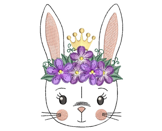 Easter bunny embroidery designs , Happy Easter design, holiday embroidery designs, 3 sizes. Embroidery/Applique DESIGNS ArtEMByNatalia 