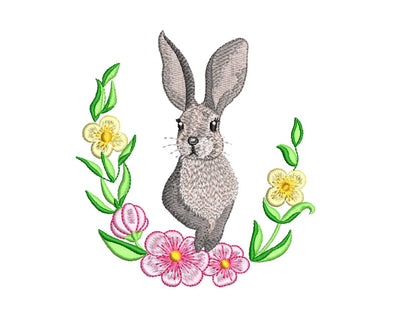 Easter bunny embroidery designs , Happy Easter design, holiday embroidery designs, , 4 sizes. Active Embroidery/Applique DESIGNS ArtEMByNatalia 