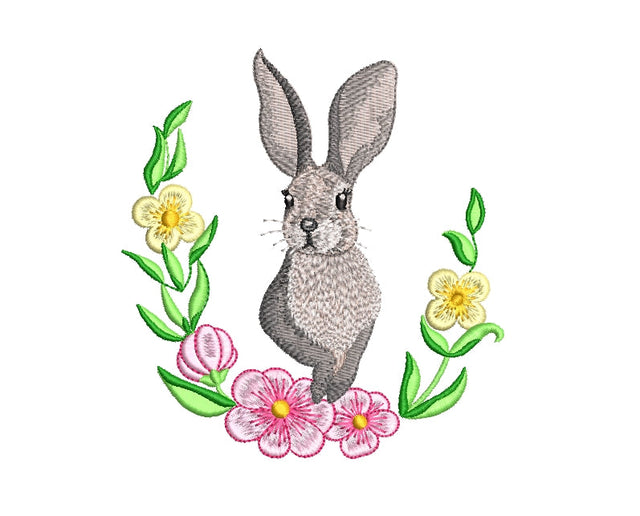 Easter bunny embroidery designs , Happy Easter design, holiday embroidery designs, , 4 sizes. Active Embroidery/Applique DESIGNS ArtEMByNatalia 