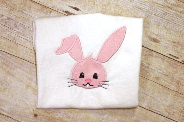 Easter Bunny Face Applique Embroidery Embroidery/Applique Designed by Geeks 
