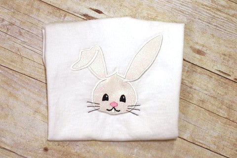 Easter Bunny Face Applique Embroidery Embroidery/Applique Designed by Geeks 