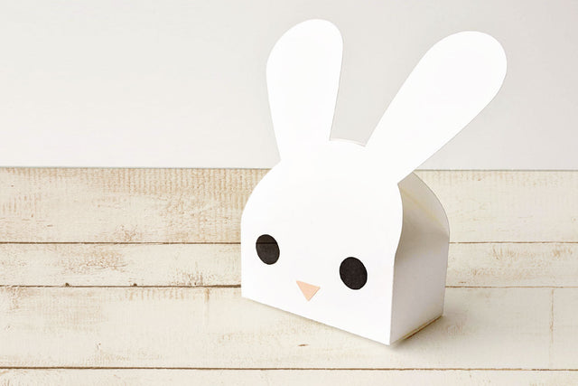 Easter Bunny Face Gift Box SVG 3D Paper Risa Rocks It 