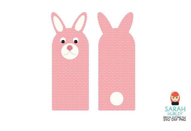 Easter Bunny Finger Puppet SVG Sarah Hurley 