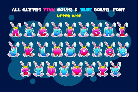 Easter Bunny Font BB Digital Arts 