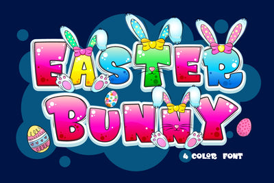 Easter Bunny Font BB Digital Arts 
