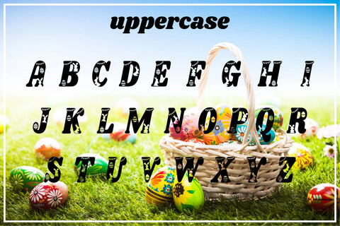 Easter Bunny Font Fauz 