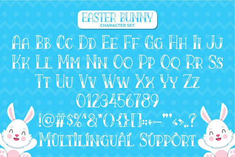 Easter Bunny - So Fontsy