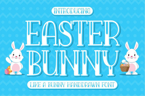 Easter Bunny Font Good Java 