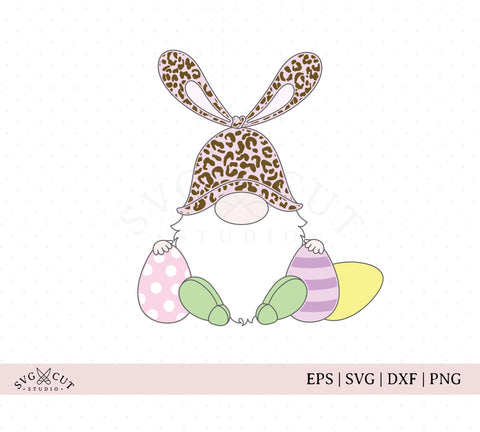 Easter Bunny Gnome SVG Cut Files SVG SVG Cut Studio 