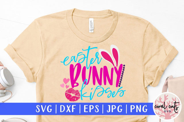 Easter bunny kisses – Easter SVG EPS DXF PNG Cutting Files SVG CoralCutsSVG 