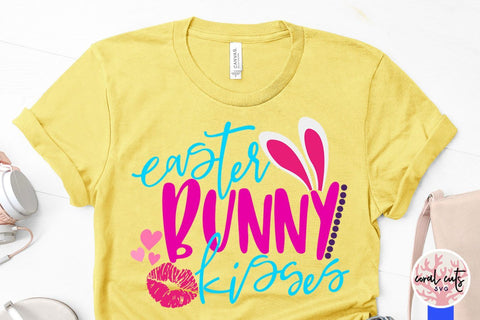Easter bunny kisses – Easter SVG EPS DXF PNG Cutting Files SVG CoralCutsSVG 