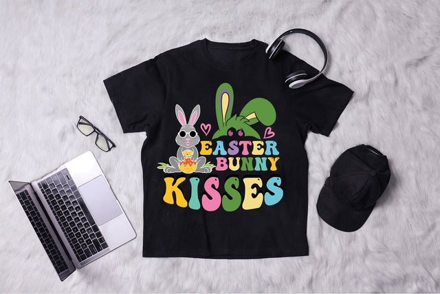 Easter Bunny Kisses Retro SVG SVG MStudio 