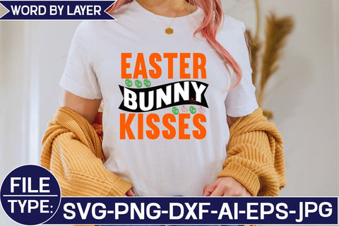 Easter Bunny Kisses SVG Cut File SVG Studio Innate 