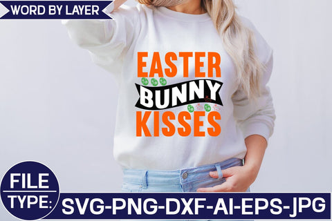 Easter Bunny Kisses SVG Cut File SVG Studio Innate 