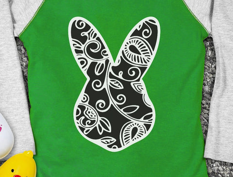 Easter Bunny Layered Mandala SVG Design SVG So Fontsy Design Shop 