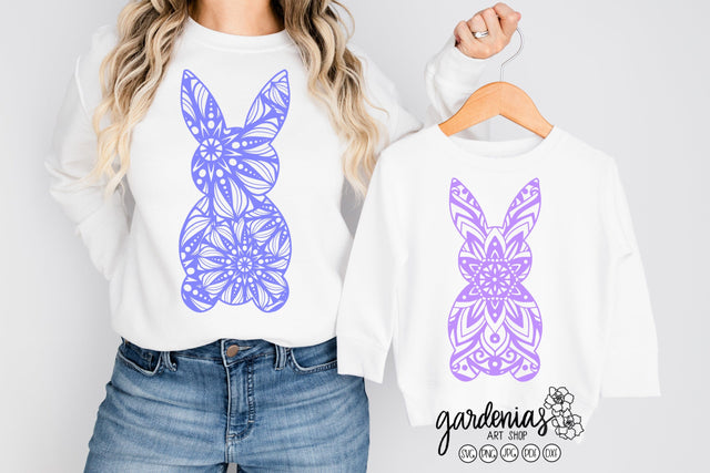 Easter Bunny Mandala SVG Gardenias Art Shop 