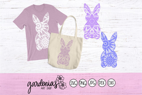 Easter Bunny Mandala SVG Gardenias Art Shop 