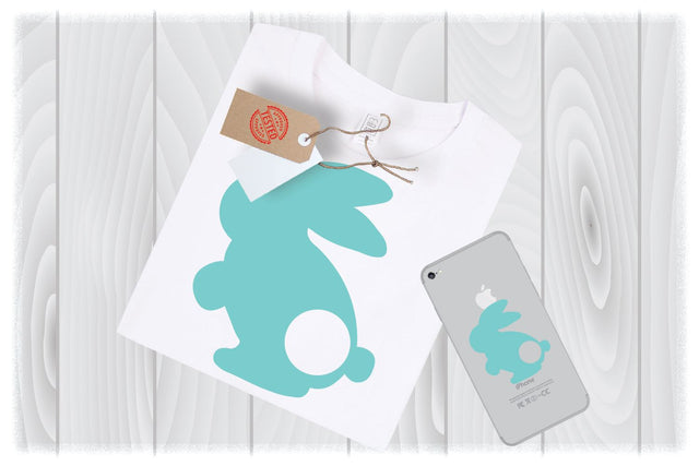 Easter Bunny Monogram SVG Files for Cricut Designs | Easter SVG Files SVG My Sew Cute Boutique 