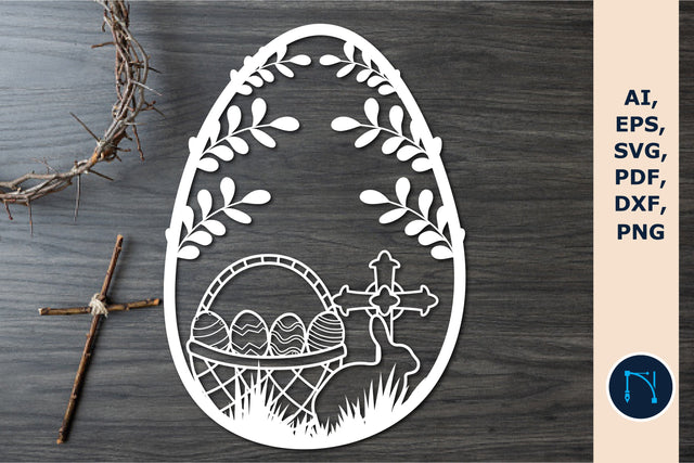 Easter bunny paper cut SVG SVG MD JOYNAL ABDIN 