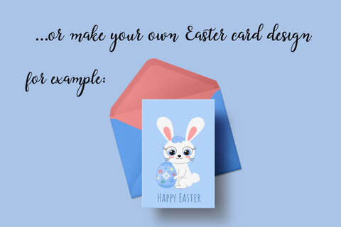 Easter Bunny PNG Sublimation | Cute Animal Illustration Sublimation AnnaViolet_store 
