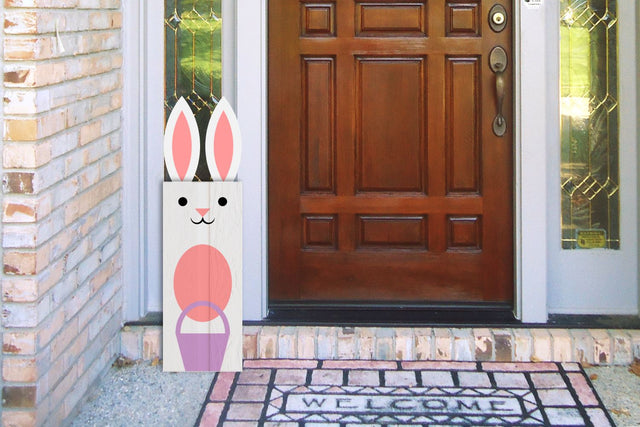 Easter Bunny Porch Sign SVG Risa Rocks It 