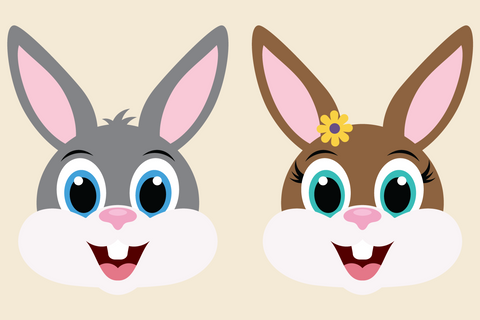 Easter Bunny Rabbit And Chick Bundle | Easter SVG SVG Captain Creative 