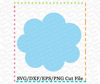 Easter Bunny Rabbit Tail Cut File Creative Appliques 