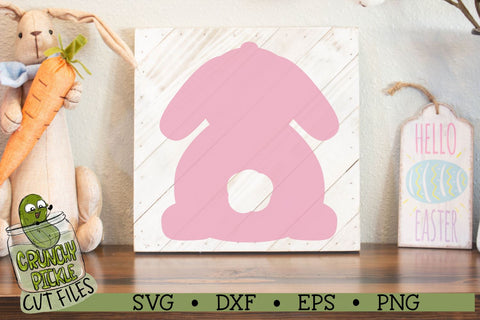 Easter Bunny Set of 6 SVG Cut File SVG Crunchy Pickle 