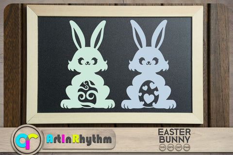 Easter bunny svg bundle / Easter rabbit svg bundle SVG Artinrhythm shop 