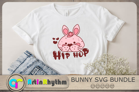 Easter Bunny Svg Bundle, Easter Svg, Rabbits Svg, Bunnies Svg SVG Artinrhythm shop 