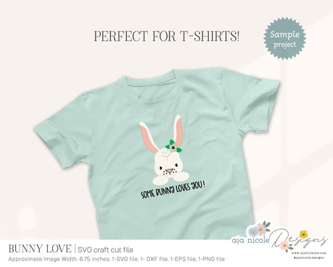 Easter Bunny SVG cut file SVG Aja Nicole Designs 