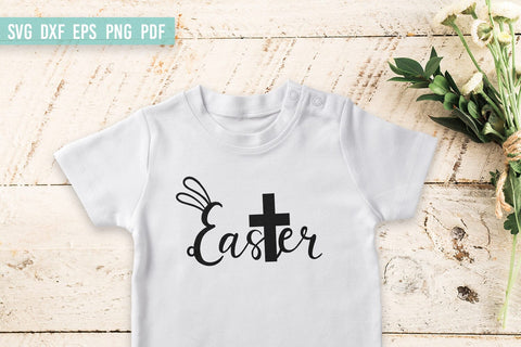 Easter Bunny SVG | Easter Cross SVG | Hand Lettered SVG Irina Ostapenko 
