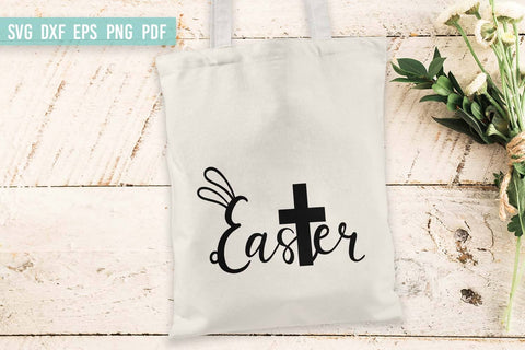 Easter Bunny SVG | Easter Cross SVG | Hand Lettered SVG Irina Ostapenko 